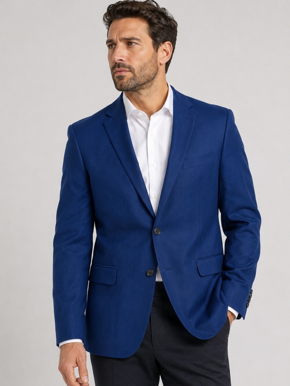 NWT Kenneth Cole Reaction Men’s Navy Techni-Cole Blazer Jacket
